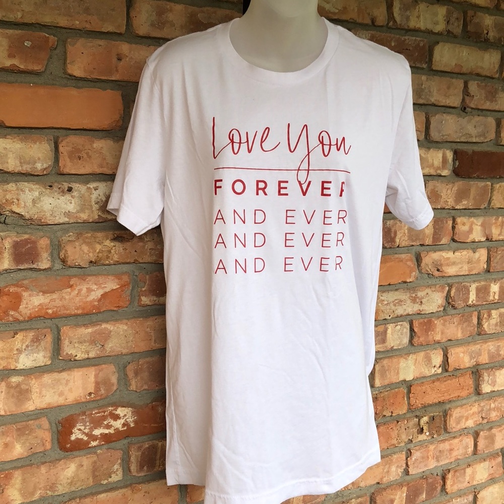 Bella Canvas Graphic Design T-Shirt Love You